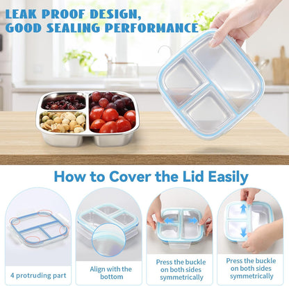 Stainless Steel Snack Container